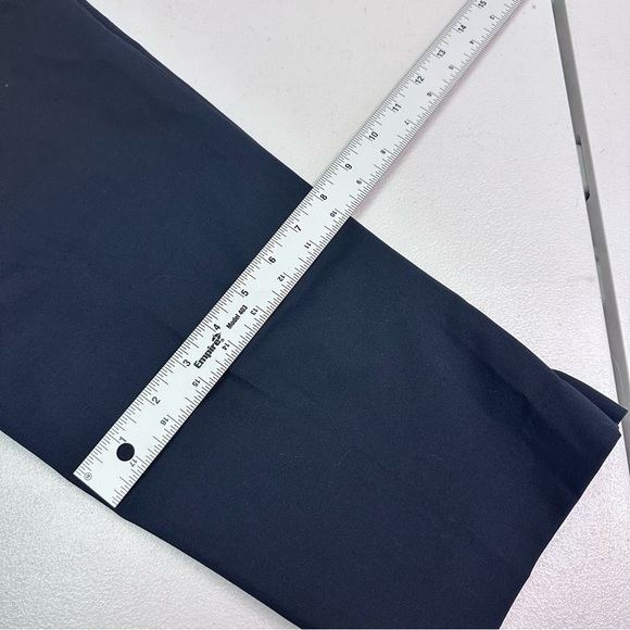 Lands’ End Women’s Classic Navy Blue Wool Blend Dress Pants Size 18 - Picture 7 of 7